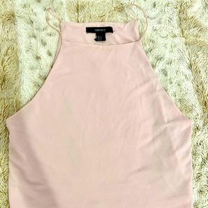 Basic Pink Cami Crop Top from Forever 21